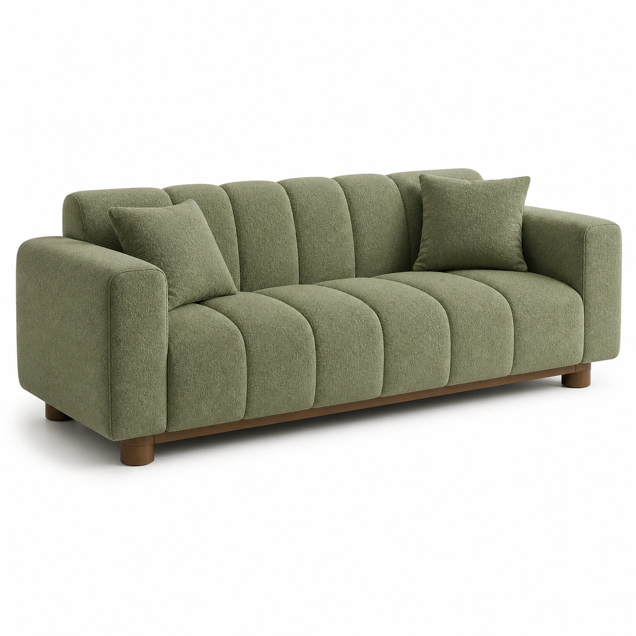Sofa 3-osobowa zielona-rerlano